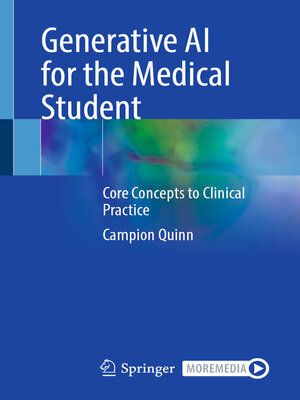 cover image of Generative AI for the Medical Student